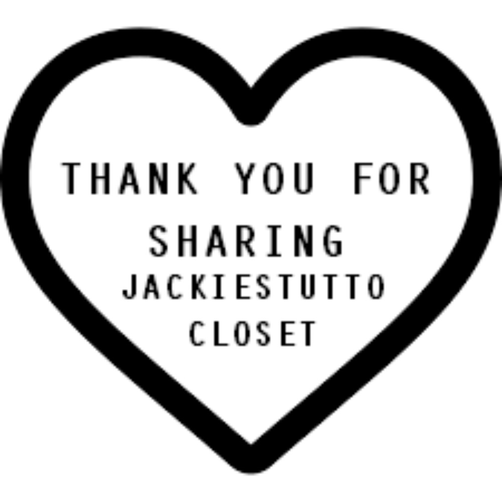 THANK You for Sharing my Closet
